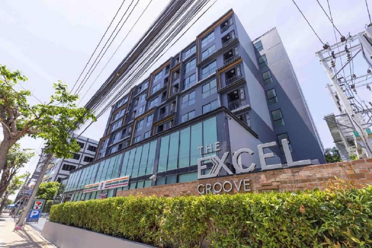 The Excel Groove Condo At Lasalle 52 Banguecoque Exterior foto